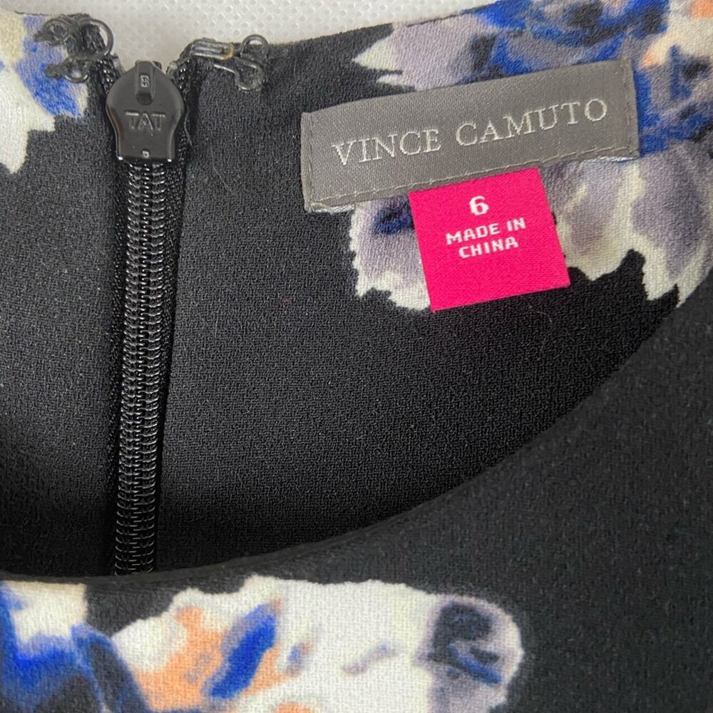 Vince Camuto Women's Fit & Flare Floral Mini Dress Size 6 - Picture 5 of 8